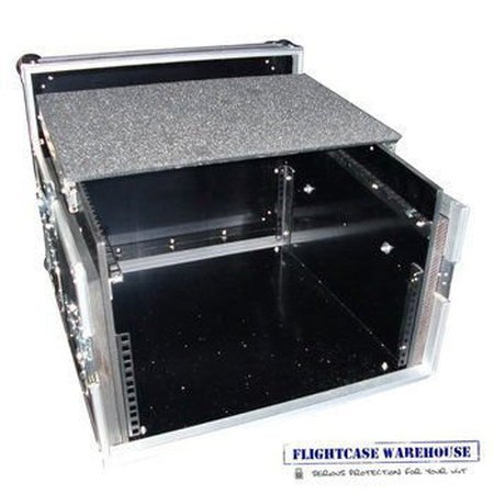 11u x 4u Angled Mixer Rack Flight Case